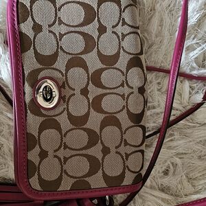 Vintage  coach cross body bag